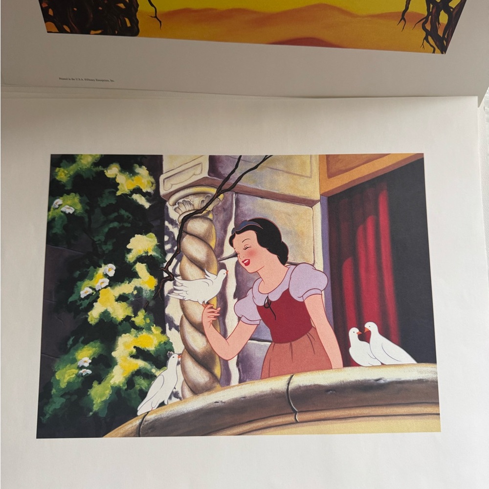 Disney Snow White and the Seven Dwarfs Art Print lithograph set - Picture 3 of 5